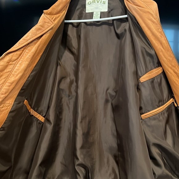Orvis rare leather coat - Picture 7 of 12